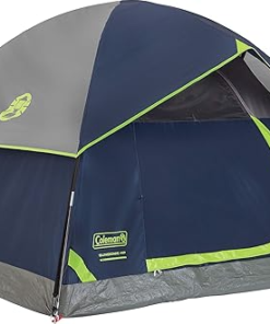 Camping Tent, 2/3/4/6 Person Dome Tent with Snag-Free Poles for Easy Setup in Under 10 Mins